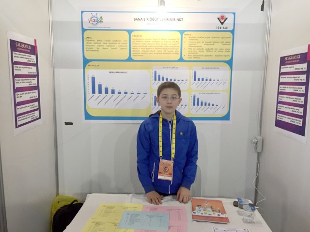 TÜBİTAK 12. Ortaokul Öğrencileri Araştırma Projeleri kapsamında Kayseri’de yapılan Bölge