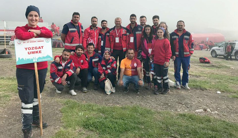 Yozgat UMKE ekibi Kastamonu kampına katıldı