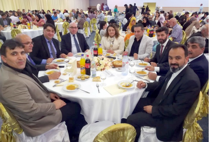 Geçtiğimiz aylarda kurulan Avrupa Yozgatlılar Federasyonu ilk iftar programını 2