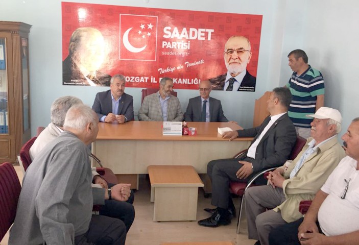 Cumhuriyet Halk Partisi (CHP)’den Yozgat Milletvekili seçilen Ali Keven, beraberinde