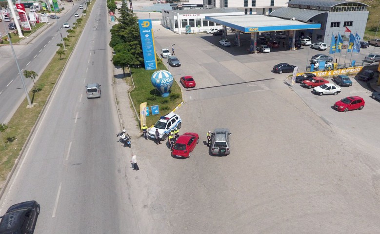 Yozgat Trafik Tescil ve Denetleme Şube Müdürlüğü ekipleri bayram öncesi