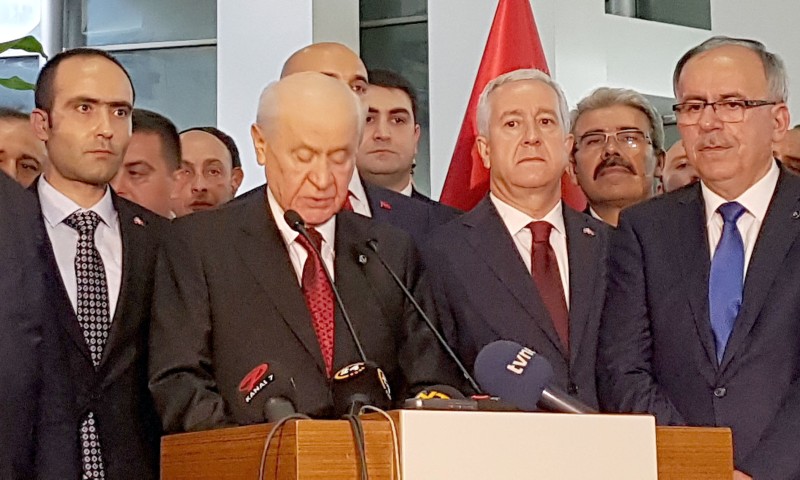 MHP Lideri Devlet Bahçeli, "Partimiz bütün oyunları bozarak TBMM'de temsil