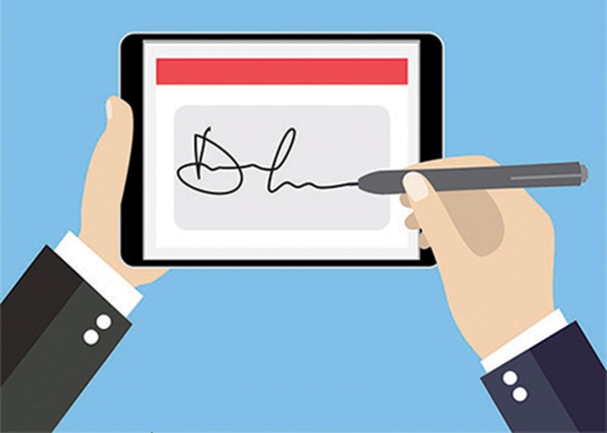 2018 yılının ilk çeyreğindeki elektronik imza sayısı bir önceki dönemin