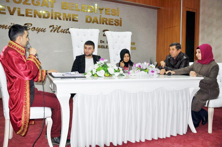 Yozgat Belediyesi Evlendirme Memuru İsmail Bal, ilde ilk 6 aylık