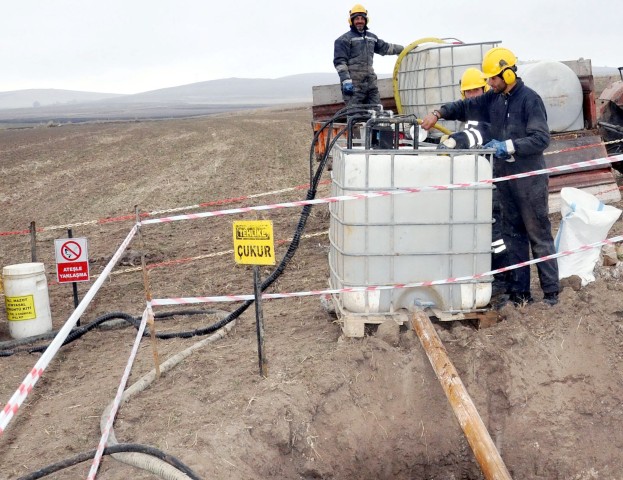 Yozgat İl encümen başkanlığı 13 bölgesinde jeotermal su ile doğal