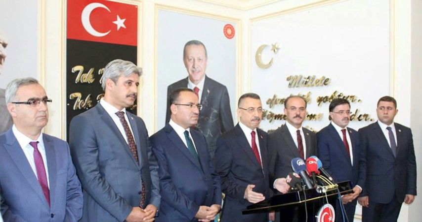 Cumhurbaşkanı Yardımcısı Fuat Oktay, Türkiye'nin geçmiş dönemlerde her alanda engellenmeye