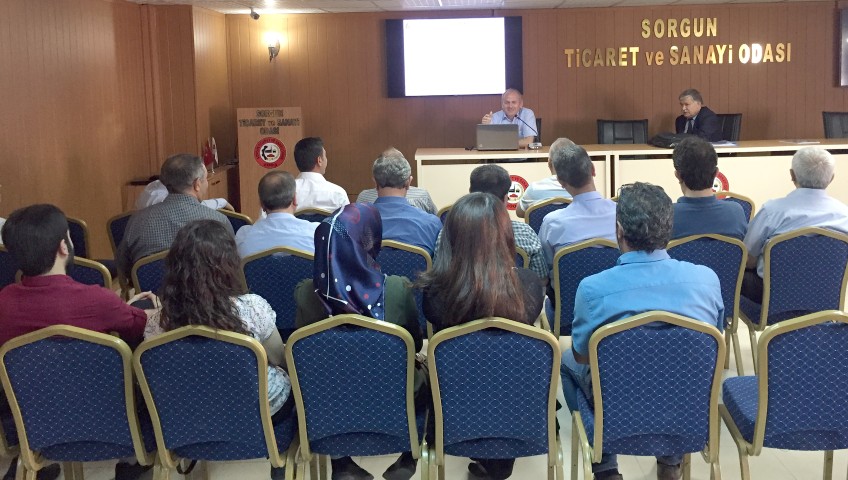 Sorgun Ticaret ve Sanayi Odasının Sahipliğinde Yozgat Vergi Dairesi Müdürü