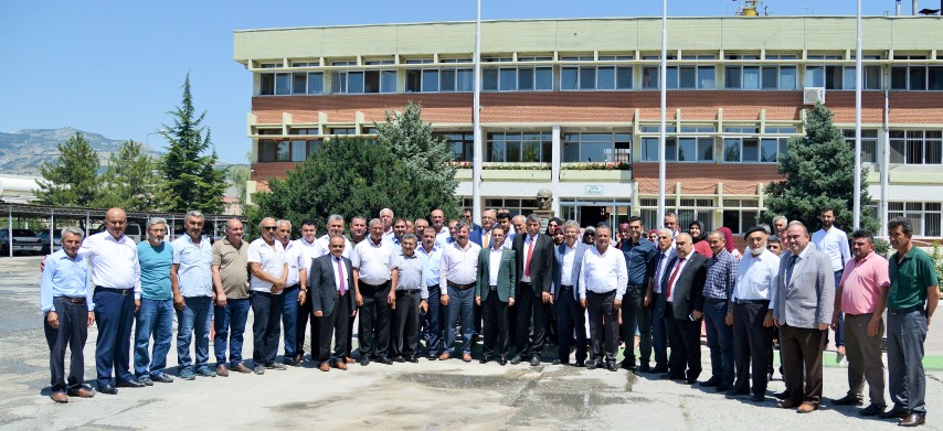 Kayseri Şeker’e bağlı Boğazlıyan Şeker Fabrikasının bulunduğu Boğazlıyan İlçesi protokolü