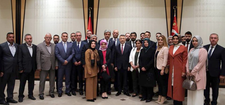 AK Parti Yozgat İl Başkanı Celal Köse, beraberinde İl Teşkilatı