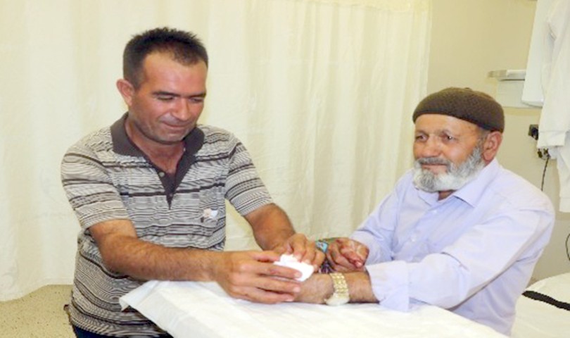 Yozgat’ta sabah erken saatlerde başlayan kurban kesimleri sırasında büyükbaş kurbanlıkların