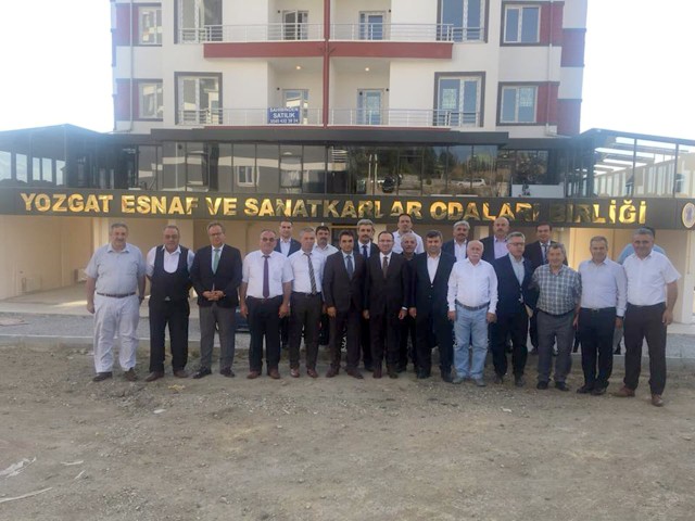 TBMM Anayasa Komisyonu Başkanı Bekir Bozdağ, Yozgat’ta oda ziyaretleri kapsamında