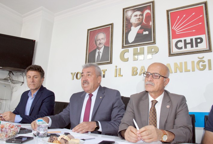 Cumhuriyet Halk Partisi (CHP)’nin 81 İl’de olduğu gibi Yozgat’ta da