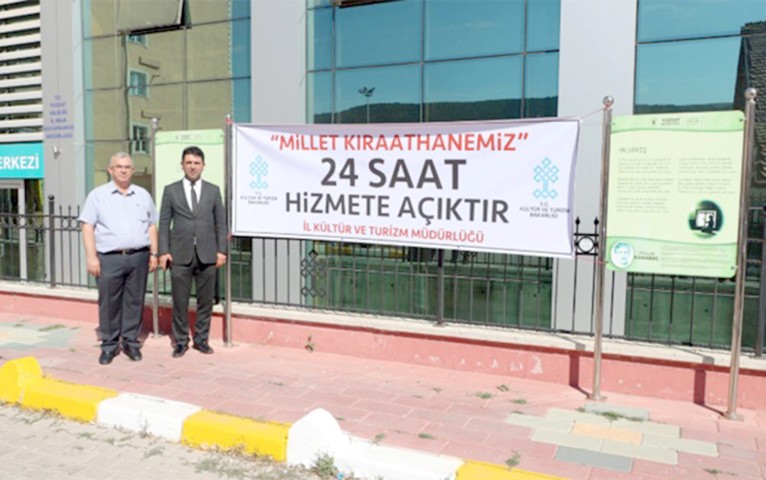 Yozgat İl Halk Kütüphanesi, ’Millet Kıraathanesi’ olarak bugünden itibaren hizmet