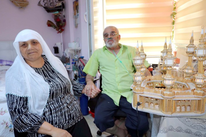 Yozgat Alparslan Türkeş Huzurevi'nde kalan KOAH hastası 71 yaşındaki Şükrü