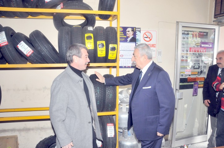 TESK Genel Başkanı Bendevi Palandöken, "1 Aralık’tan itibaren kış lastiği