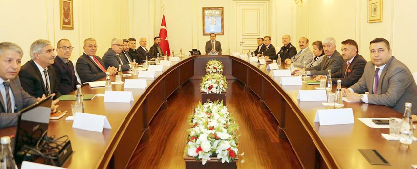 İl Uyuşturucu Koordinasyon Kurulu toplantısı Yozgat Valisi Kadir Çakır başkanlığında