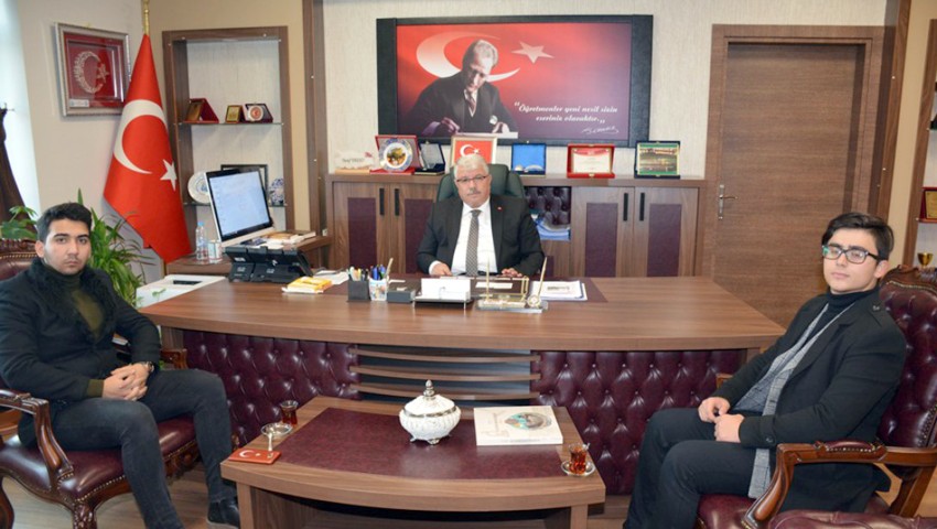 İl Öğrenci Meclisi Başkanlığına seçilen İbrahim Hakkı Kılıç, Yozgat İl