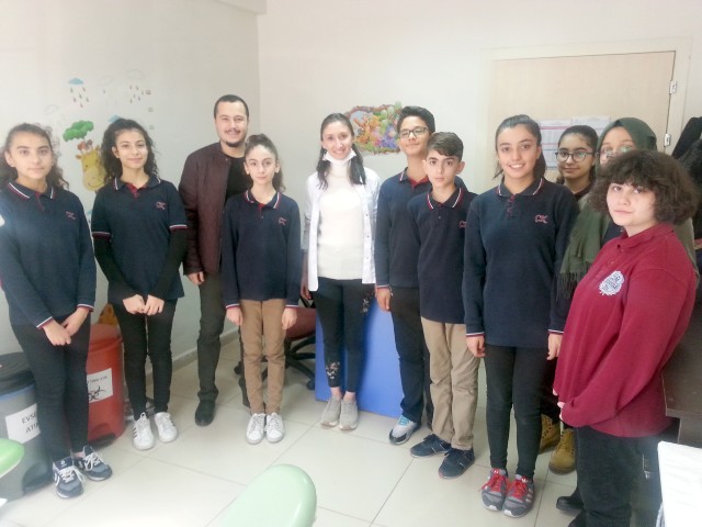 Yozgat Çözüm Koleji öğrencileri, 22 Kasım Ağız ve Diş Sağlığı