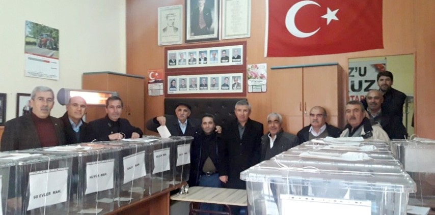 Yerköy'de 14 mahalle ve 60 köy muhtarlıklarında yapılan Ziraat Odası