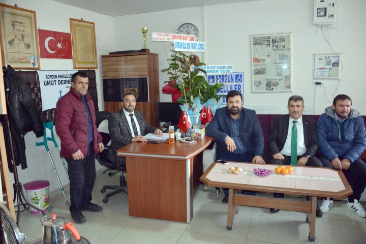 Sorgun Belediye Başkan Vekili Yusuf Telli, engelliler haftası münasebetiyle yaptığı