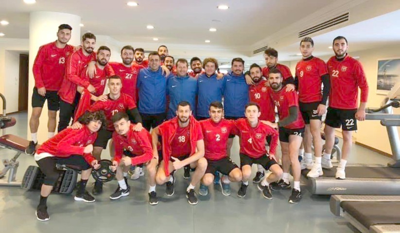 Yozgatspor'un Antalya Manavgat'ta ki kamp çalışmaları aralıksız sürüyor.