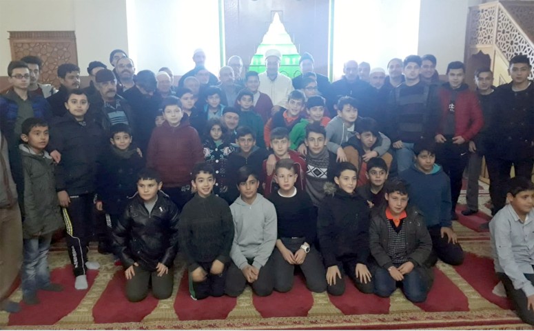 Yozgat İl Müftüsü Salih Sezik, TOKİ Cami’nde cemaatle bir araya