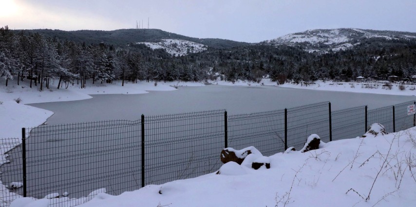 Hava sıcaklığının sıfırın altında 9 dereceye kadar düştüğü Yozgat’ta Cevdet