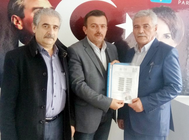 İYİ Parti’de Kuzayca eski Belediye Başkanı Mustafa Yücesoy, Şefaatli Belediyesi
