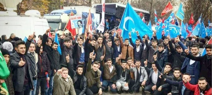 Yozgat Alperen Ocakları İl Teşkilatı, Ankara'da düzenlenen Doğu Türkistan'a Destek