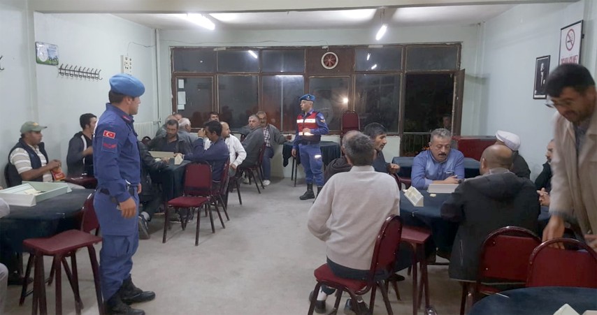 Sarıkaya İlçe Jandarma Komutanlığı tarafından, özellikle kış mevsiminde artış gösteren