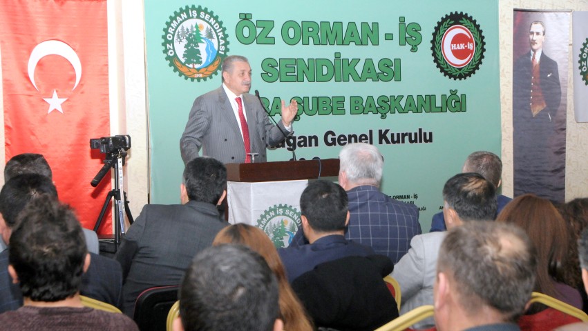 Hak-İş Konfederasyonu Genel Başkan Yardımcısı ve Öz Orman-İş Sendikası Genel