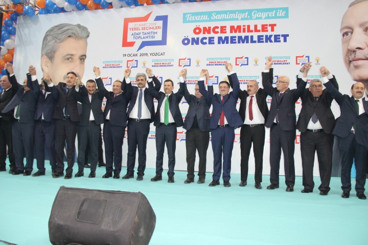 AK Parti Yozgat İl Başkanlığı tarafından Rıza Kayaalp Spor Salonunda