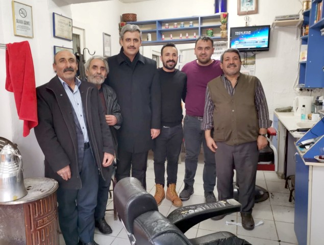 31 Mart’ta yapılacak seçim çalışmalarını yoğun bir şekilde sürdüren AK