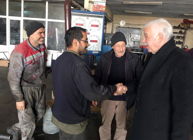 Milliyetçi Hareket Partisi (MHP) Yozgat Belediye Başkan Adayı Mehmet Erdemir,