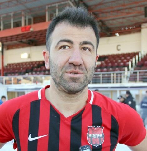 Yozgatspor 1959 FK’nın golcüsü Hüseyin Çelik, ikinci yarıya iyi bir