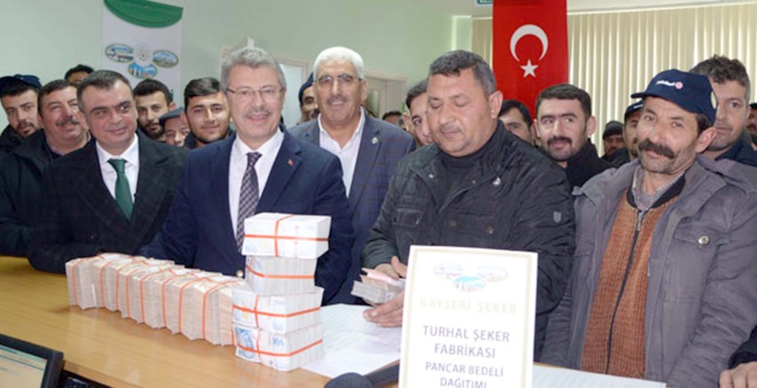 Kayseri Şeker, Turhal Şeker çiftçisinin pancar bedellerini ödedi