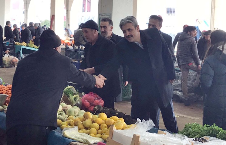 Yaklaşan yerel seçim çalışmalarını aralıksız sürdüren AK Parti Yozgat Belediye