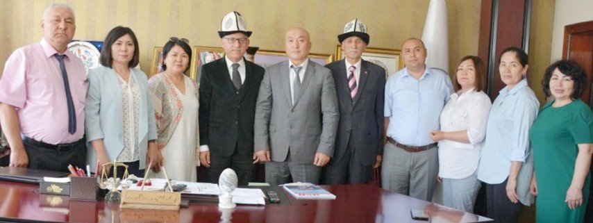 Yozgat Belediyesi'nin kardeş şehri olan Kırgızistan'ın Oş (OSH) şehri 2019