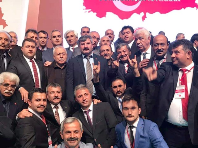 Milliyetçi Hareket Partisi (MHP) tarafından Ankara Arena Kapalı Spor Salonunda