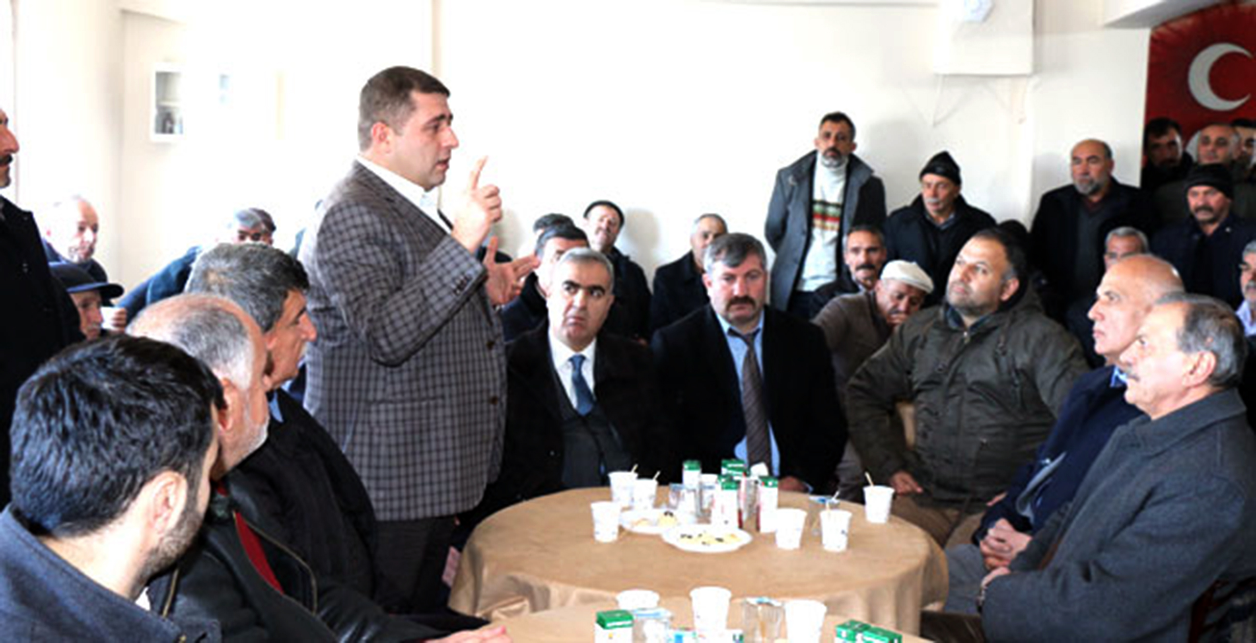 Milliyetçi Hareket Partisi Boğazlıyan İlçe Teşkilatı, yeni yıla Teşkilat binasını