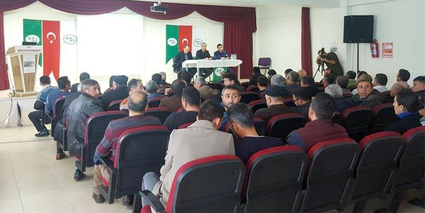Devlet Su işleri 12. Bölge Müdürlüğü tarafından Yozgat Boğazlıyan Meslek