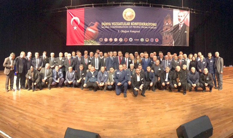 Dünya Yozgatlılar Konfederasyonu 1. Olağan Genel Kurulu Başkent Ankara’da düzenlenen