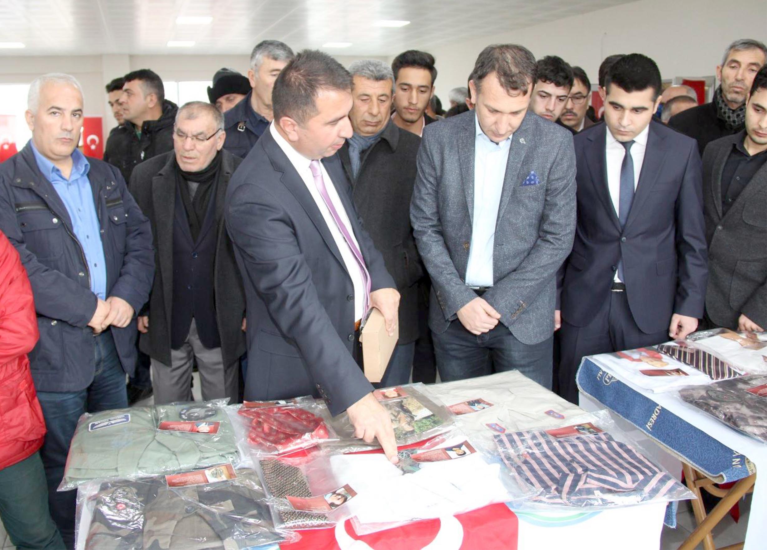 Sarıkaya İlçesinde belediyenin de katkılarıyla düzenlenen 22. Şehit Emanetleri Mustafa