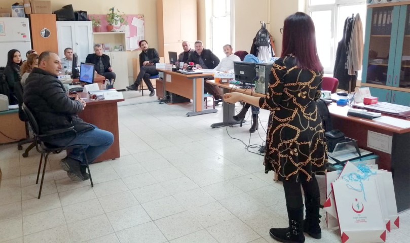 Yozgat'ın Sorgun ilçesinde İl Sağlık Müdürlüğü AR-GE birimi organizasyonuyla sağlık