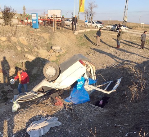 Yozgat'a yeni atanan 26 yaşındaki öğretmen, İnceçayır köyü yakınlarında meydana