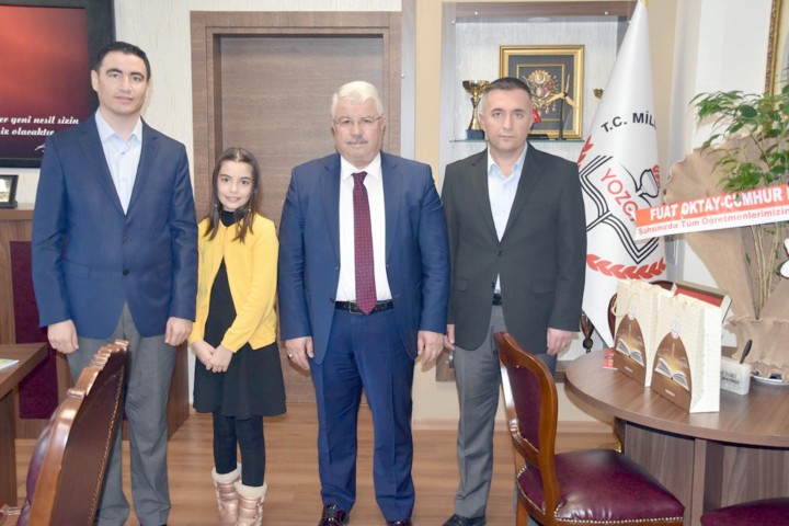 Sorgun İlçesinde yaşayan 11 yaşındaki Ezgi Cansever ilk kitabını çıkardı.