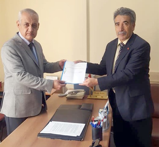 Yozgat Bağımsız Belediye Başkanı Bekir Korkmaz, İl Seçim Kuruluna giderek