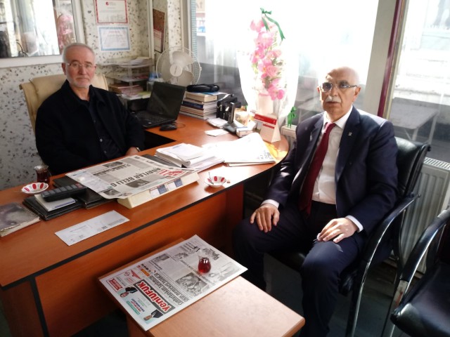 AK Parti Sarıkaya Belediye Başkan Adayı Duran Cesur, hizmetin en