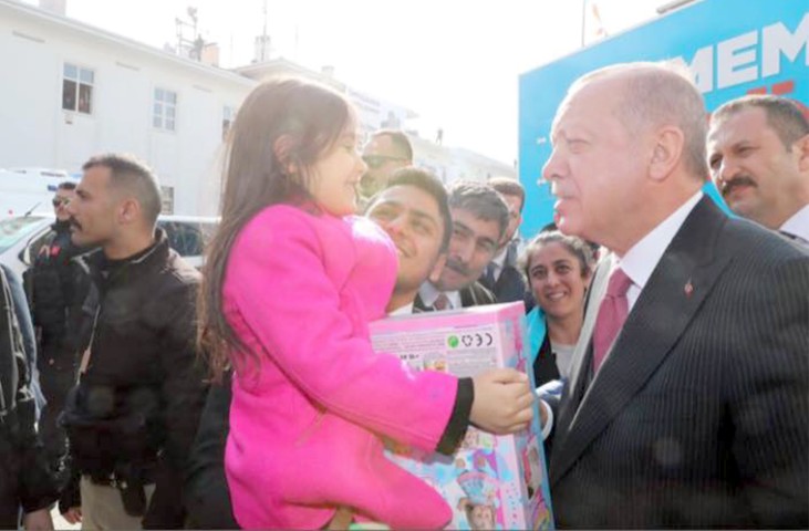 Cumhurbaşkanı Recep Tayyip Erdoğan’ın geçen yıl partisinin Yozgat il kongresine