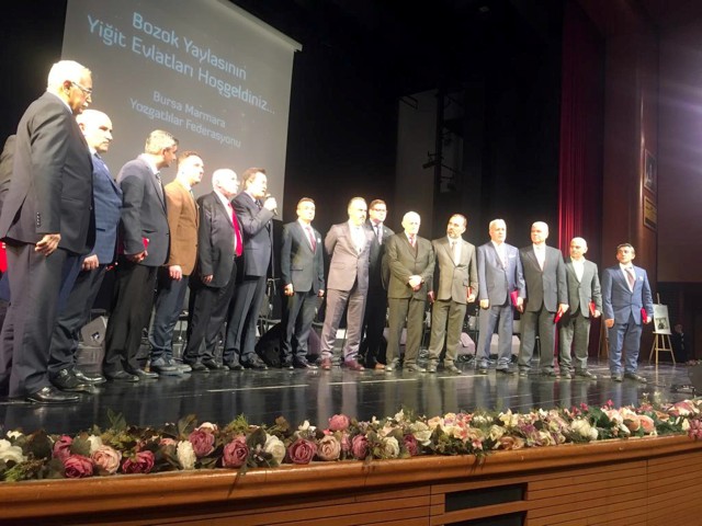 Bursa Marmara Yozgatlılar Federasyonunca Düzenlenen Konserde Türkülerin Efendisi Anadolu’nun Efsanesi